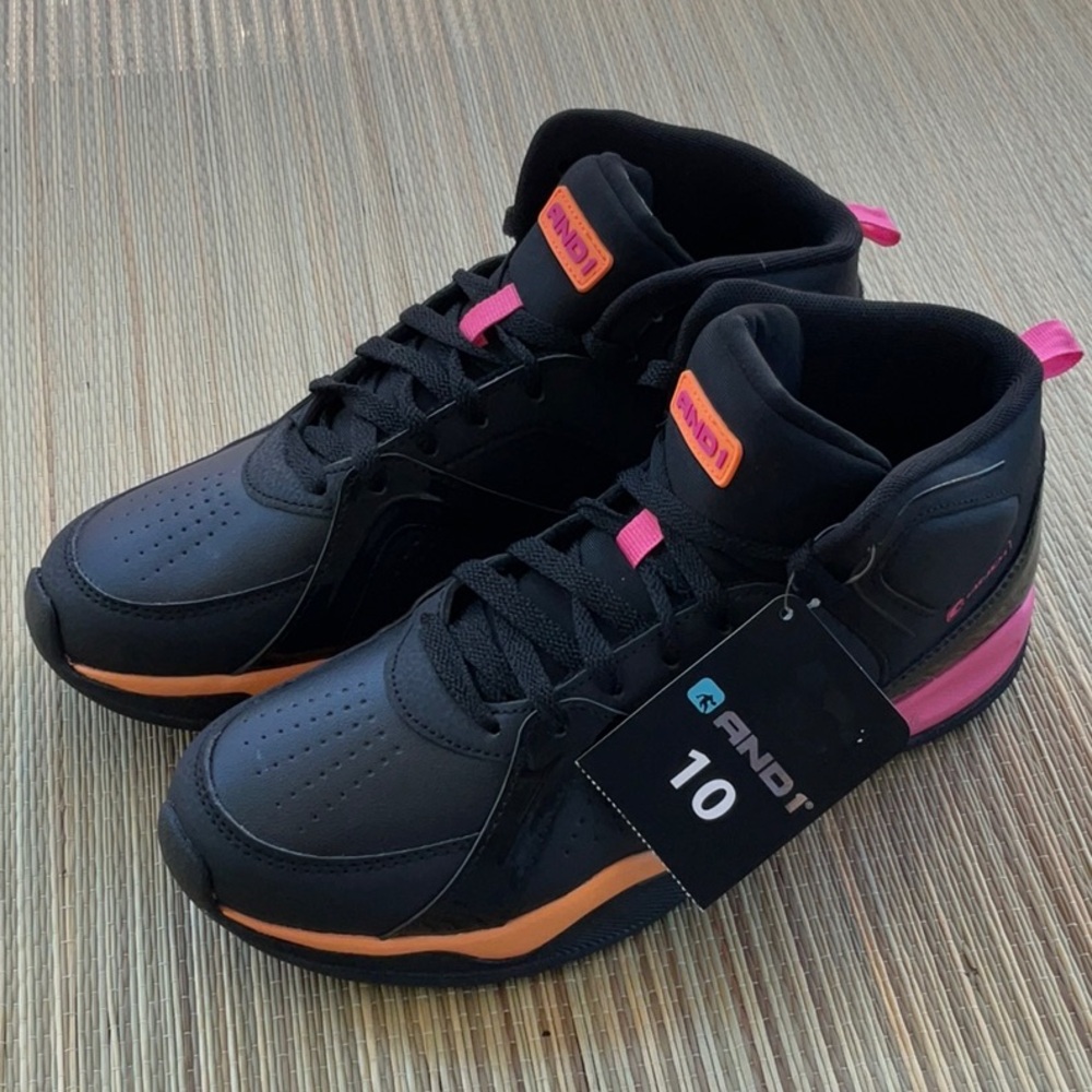 And1 Odor  Control Women’s High-Top Sneakers Size 10 NWT - Picture 4 of 11